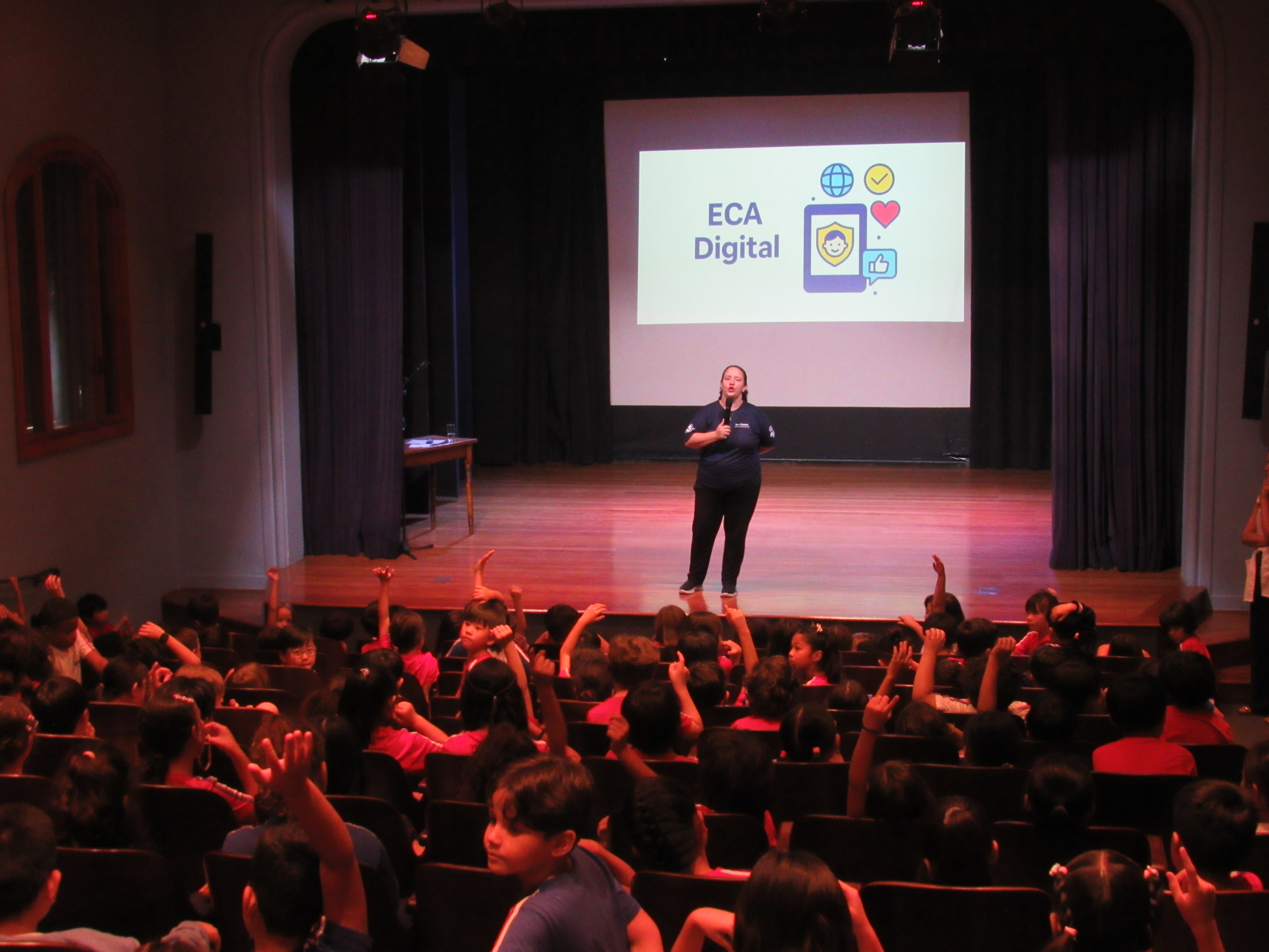 Turmas do 2º ao 5º Ano do Ensino Fundamental Anos Iniciais participam de bate papo sobre ECA Digital e uso responsável da internet